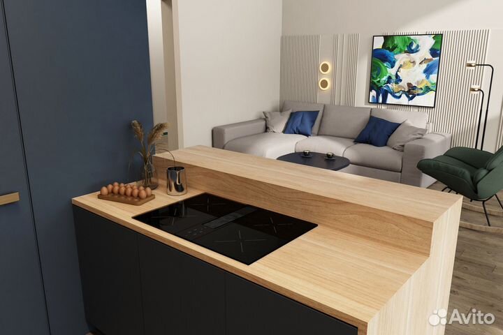 Дизайн проект квартиры / дома / коттеджей