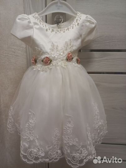 Платье для девочки 68 74 на пол года