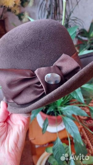 Шляпа фетровая женская
