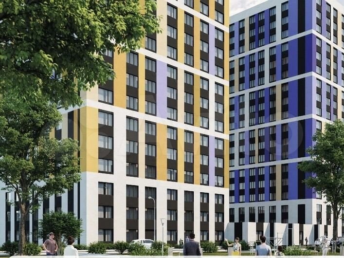 2-к. квартира, 60,4 м², 6/18 эт.