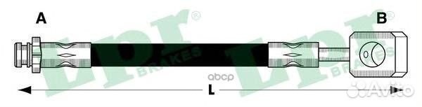 Шланг тормозной пер matiz 6T46795 Lpr