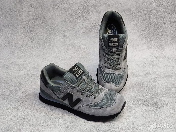 New Balance 574 серые