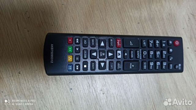Пульт ду lg AKB75095312