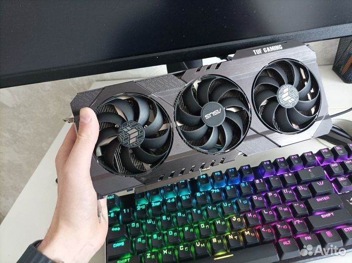 Видеокарта asus TUF Gaming GeForce RTX 3060