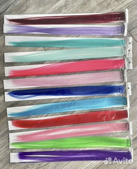 Цветные пряди