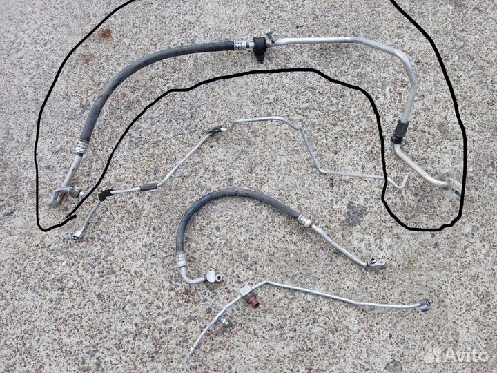 Трубка кондиционера lancer 9 длинная