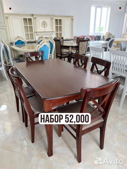 Столы и стулья новые