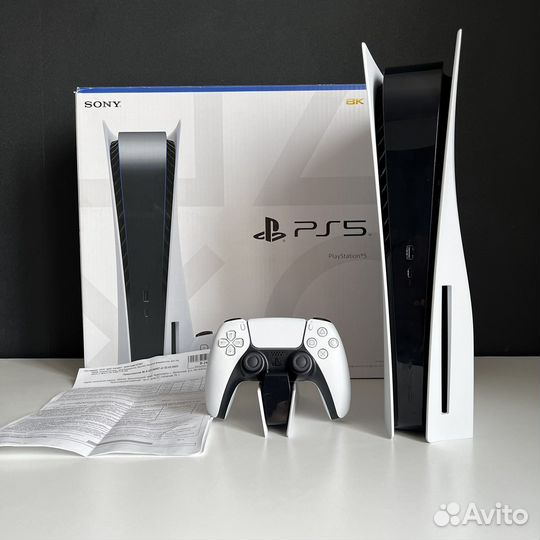 Sony PS5 PlayStation 5 Blu Ray Новая + Подписки