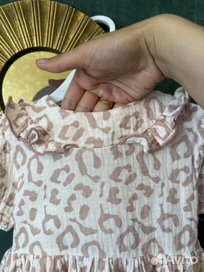 Муслиновое платье для девочки