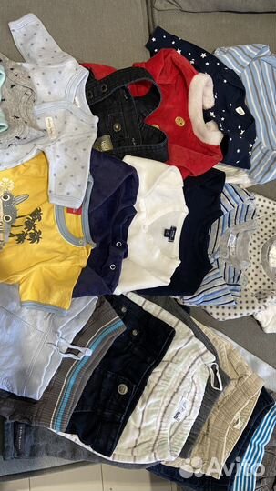 Вещи одежда для мальчика 50-56-62-68