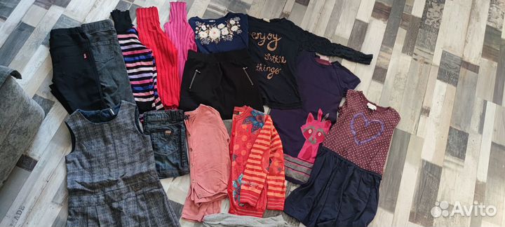 Вещи пакетом на девочку