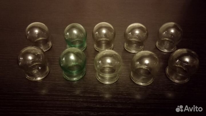 Банка медицинская стеклянная