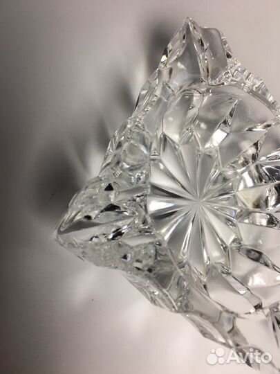 Пепельницы хрустальные 2шт