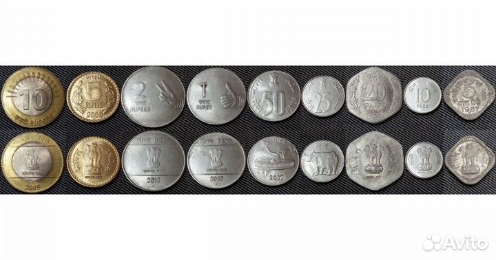 Наборы монет иностранных государств (И)