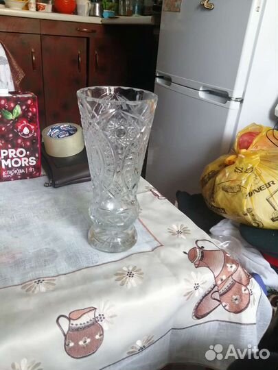 Ваза хрустальная СССР