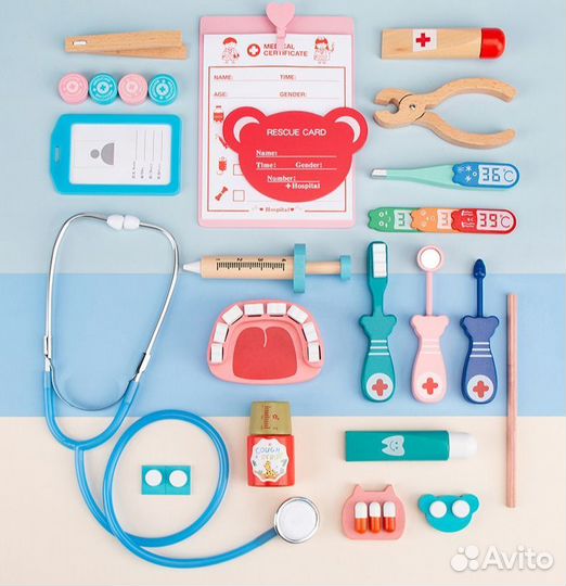 Набор игрушек стоматолог доктор новый