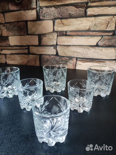 Стопки хрустальные СССР