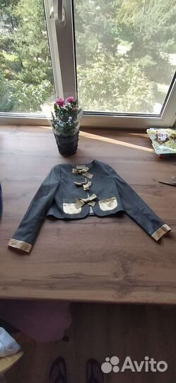 Жакет пиджак школьный 122 Смена девочки