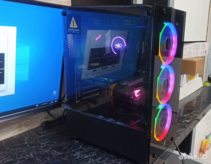 Компьютер для игр, работы Ryzen 9 3900x, 32, 2060s