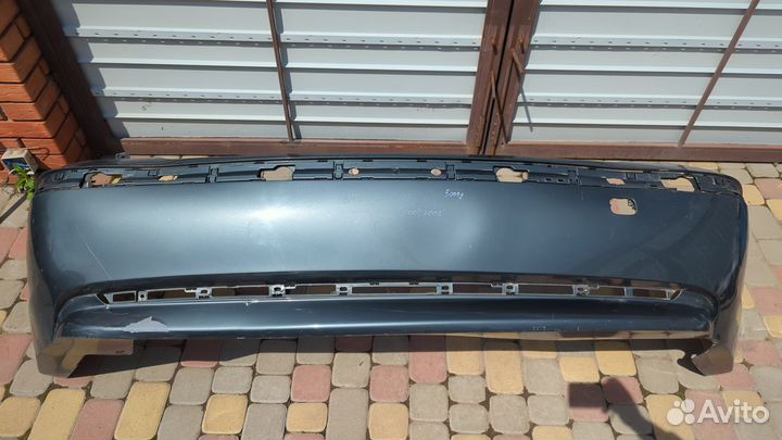 BMW 7 E65 01-05 бампер задний Б/У (51128223255)