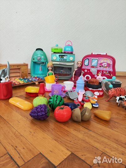 Детские игрушки пакетом для девочки