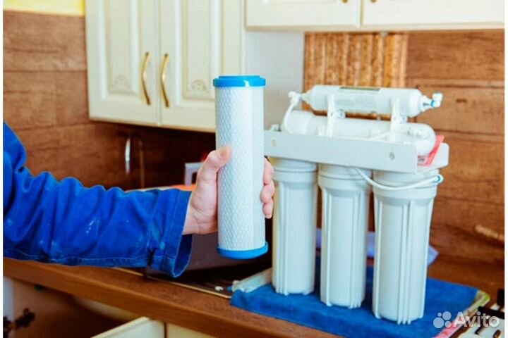 Установка фильтров для воды, замена, обслуживание