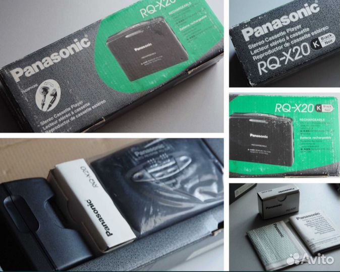 Кассетный плеер Panasonic RQ-X20 новый