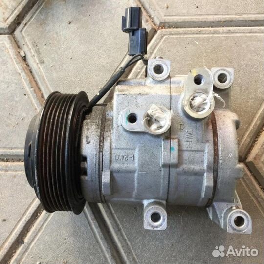 Компрессор кондиционера киа рио солярис
