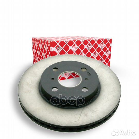 Диск торм TOY yaris 1.0/1.3/1.4D-4D 06- пер вен