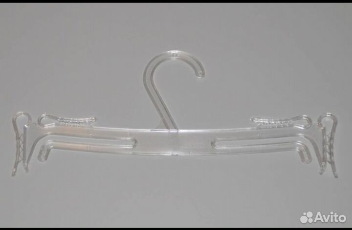 Вешалки плечики прозрачные