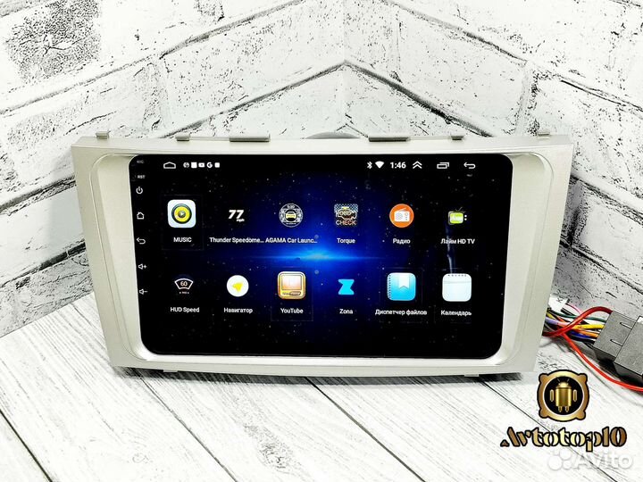 Магнитола toyota camry V40 андройд