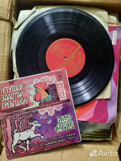 Виниловые пластинки СССР