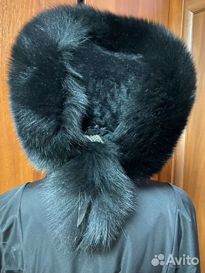 Шапка зимняя меховая женская песец