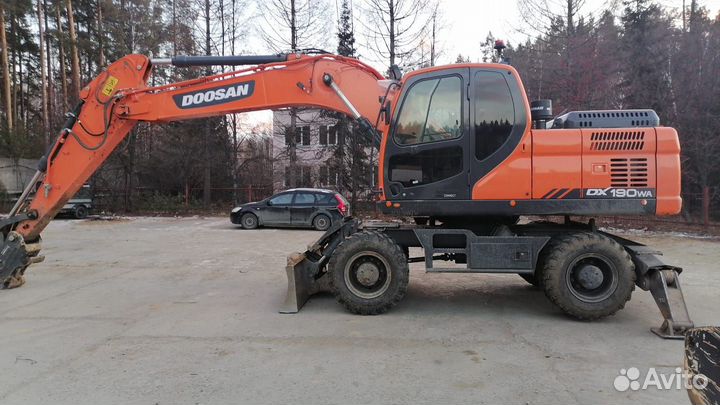 Колёсный экскаватор DOOSAN DX190WA, 2022