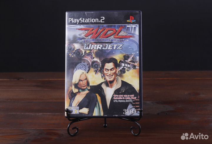 PS2 WDL World Destruction League WarJetz PAL