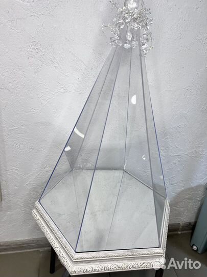 Корзина сини на свадьбу поднос