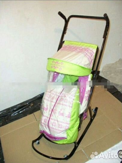 Коляска санки