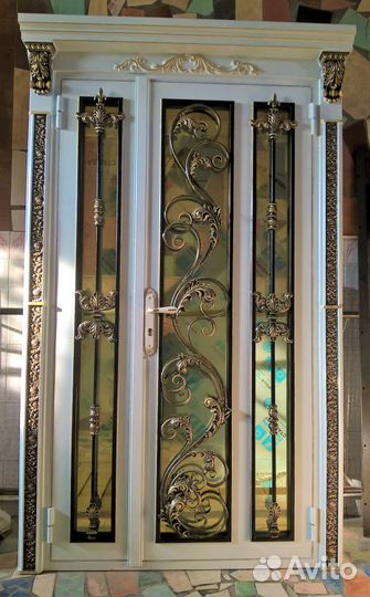 Дверь кованая 