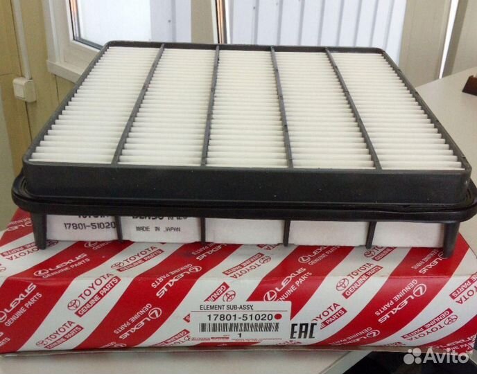 Воздушные фильтры на Toyota Land Cruiser 200