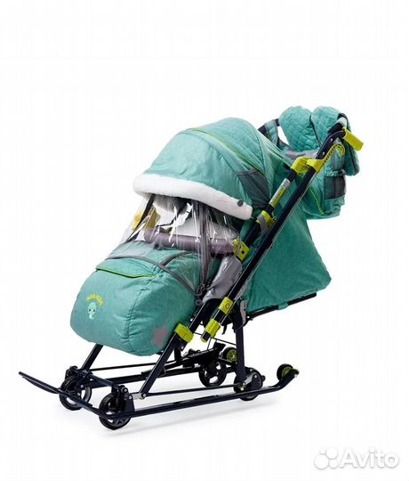 Санки коляска nika 7-3