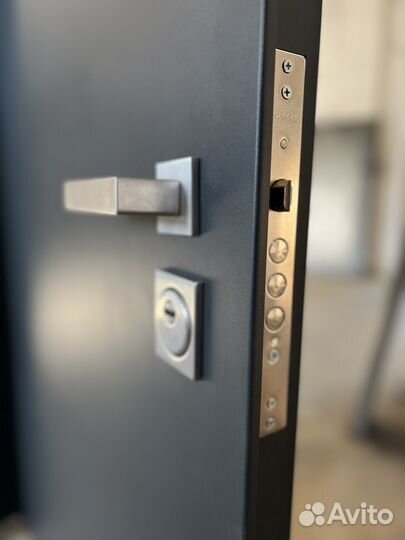 Входная квартирная дверь со скрытыми петлями