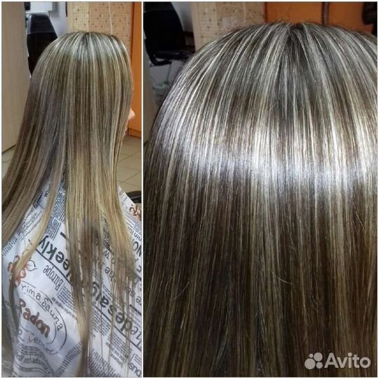 Нужны модели на сложные окрашивания