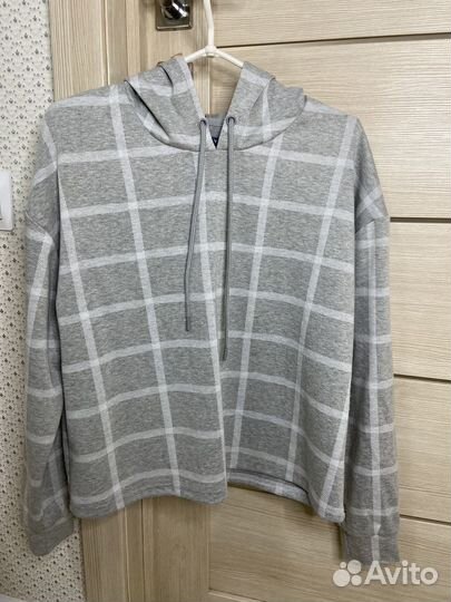 Школьный костюм женский серый в клетку с юбкой