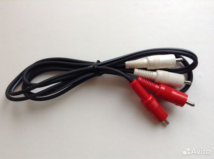 Межблочный кабель 2RCA x 2RCA, 1 м