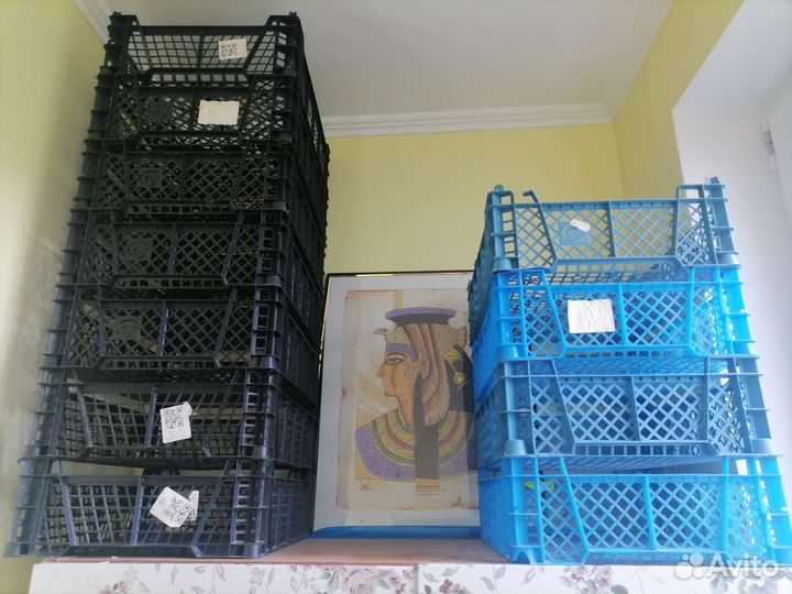 Пластиковые ящики для овощей и фруктов