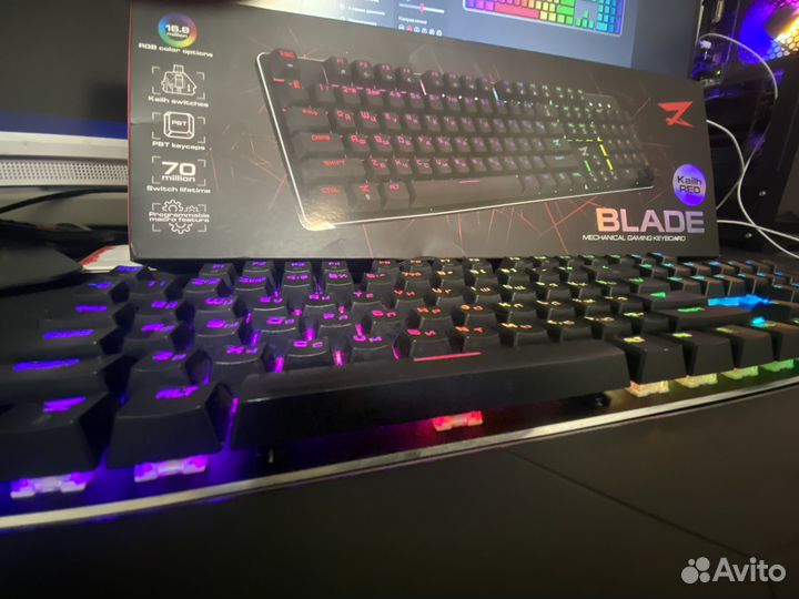 Игровая клавиатура zet gaming blade