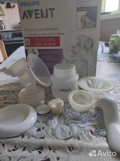 Ручной молокоотсос/Банки для молока/Philips Avent