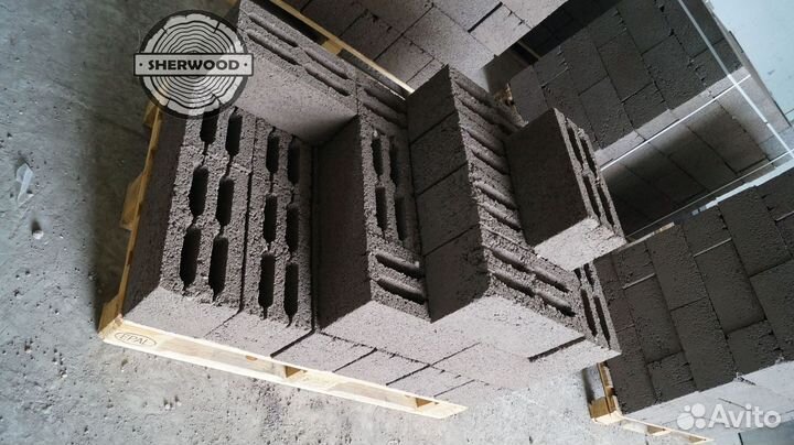 Керамзитобетонные блоки М-75