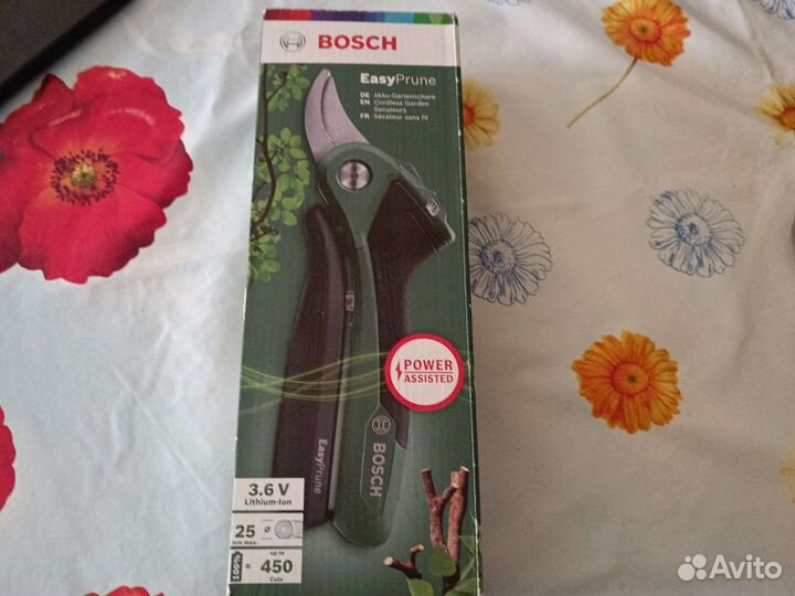 Аккумуляторные садовые секаторы