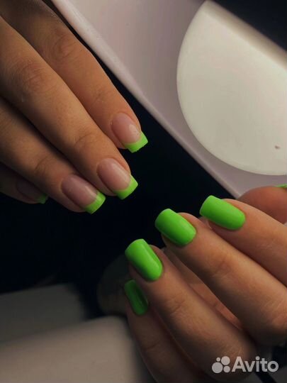 Маникюр гель лак/ наращивание